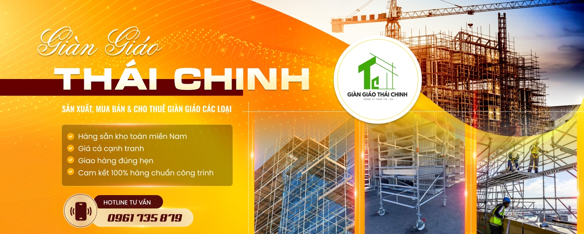 DỊCH VỤ GIÀN GIÁO XÂY DỰNG – THUÊ, MUA BÁN & GIA CÔNG UY TÍN TẠI TP.HCM