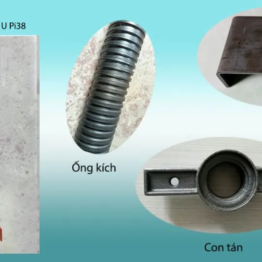 Cây Kích U D34L=500, D38L=500